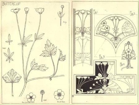 Эмили Бон орнаменты в стиле ар-нуво