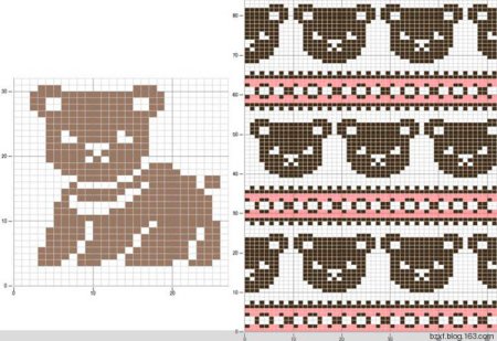 Жаккардовые узоры для детей