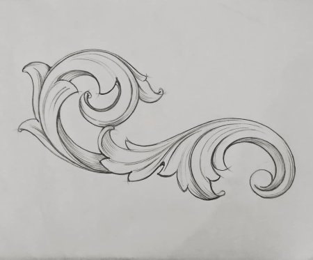 Необычные узоры карандашом