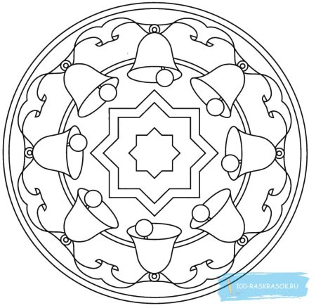 Рисование мандал с дошкольниками