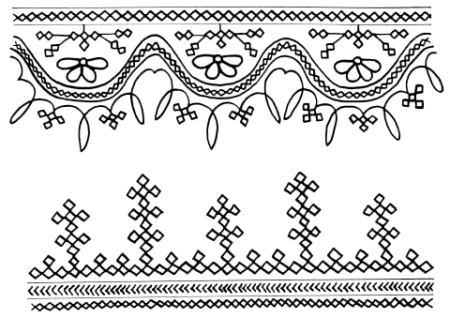 Свастика символ славян вышивка рушник