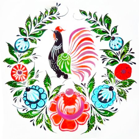 Купава Городецкая роспись