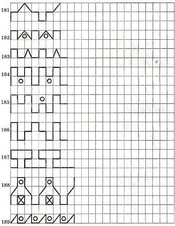 Узоры для первоклассников