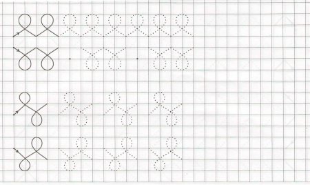 Садик рисования по клеткам