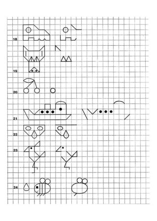 Узоры по клеточкам