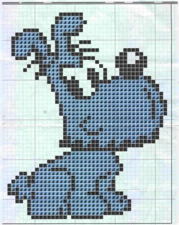 Жаккардовые рисунки для детей