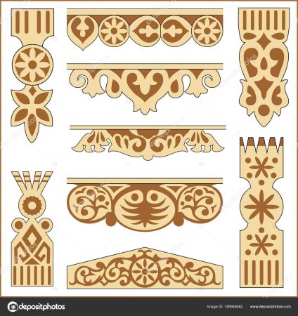 Орнамент Домовой резьбы