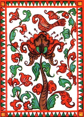 Северная роспись Борецкая