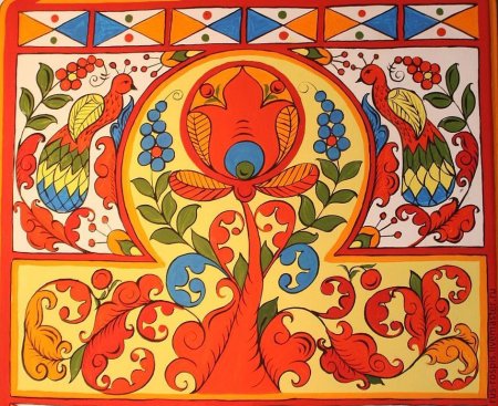 Северодвинская роспись Борецкая