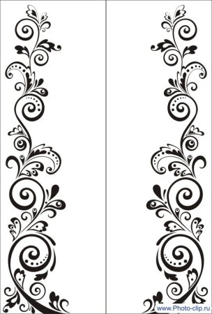 Узор вертикальный