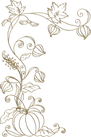 Растительный орнамент на мебели