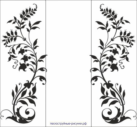 Узор вертикальный