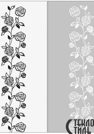 Красивый растительный орнамент