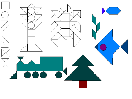 Орнамент из геометрических фигур