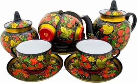 Чайный сервиз Русь Великая Хохлома