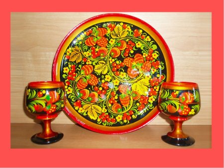Народные промыслы России Хохломская роспись