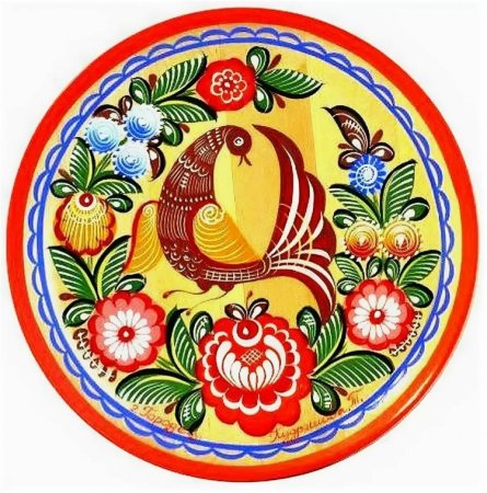 Русские росписи Городецкая
