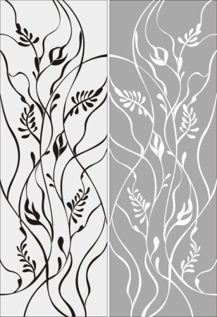 Узоры на двери