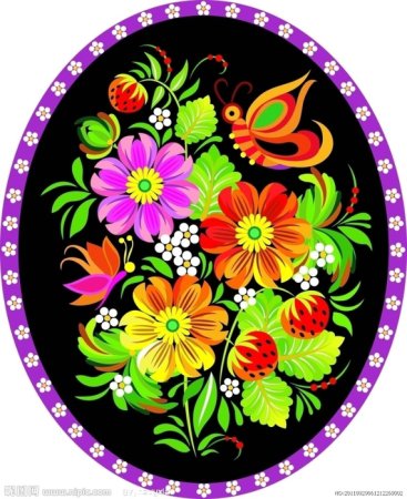 Хохлома Жостовская роспись Жостовская