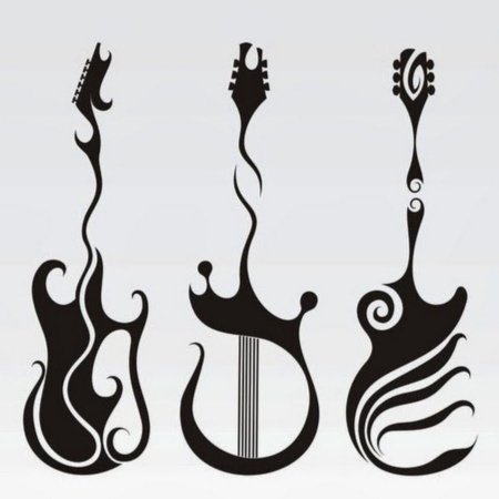 Стилизованные гитары