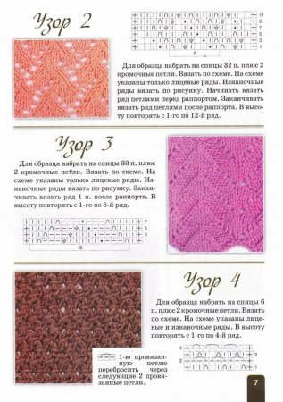 Волнистые ажурные узоры Аверчева