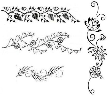 Мехенди Виноградная лоза