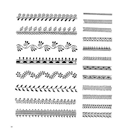 Мехенди узоры для начинающих поэтапно