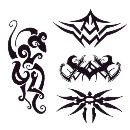 Тату абстракция