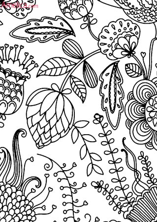 Рисунки узоры на весь лист