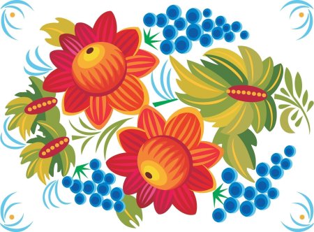 Русские народные узоры для детей