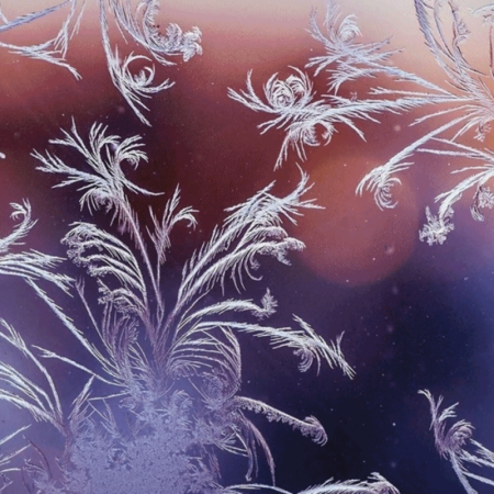 Узоры на окне