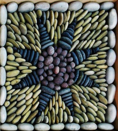 Лилия мозаика смальта