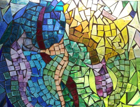 Роспись витражными красками