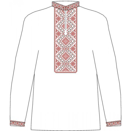 Рубаха с узорами Древнерусская