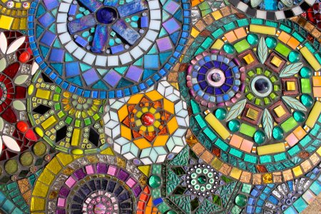 Мозаика из стекла