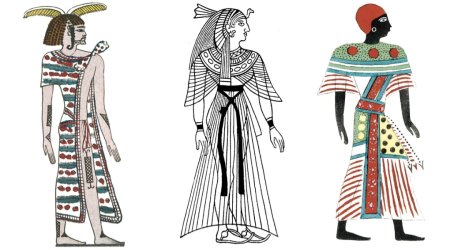 ДПИ древнего Египта одежда