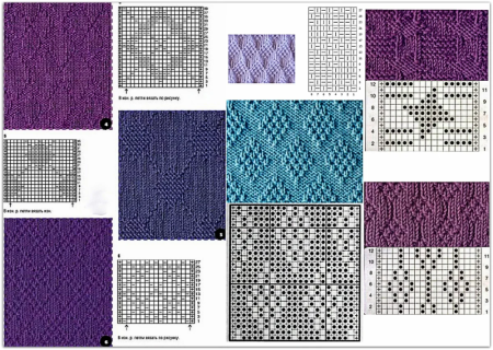 Узоров для вязания на спицах