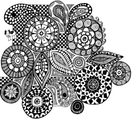 Стиль Зентангл