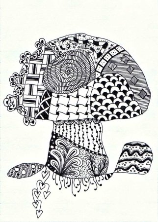 Медитативное рисование Зентангл