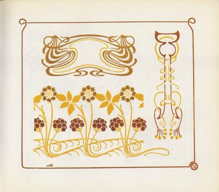 Орнамент ар нуво югендстиль