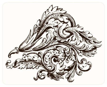 Акант орнамент Барокко