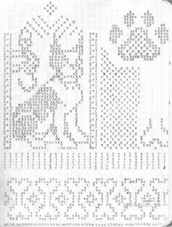 Орнамент для вязания спицами схемы для детей варежки
