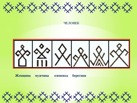 Элемент Коми орнамента чум