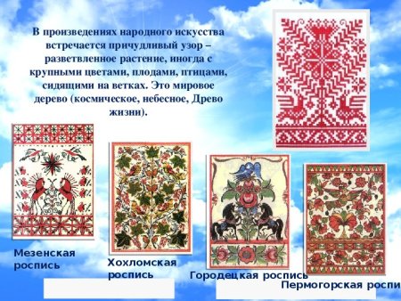 Древние образы в народном искусстве Древо жизни