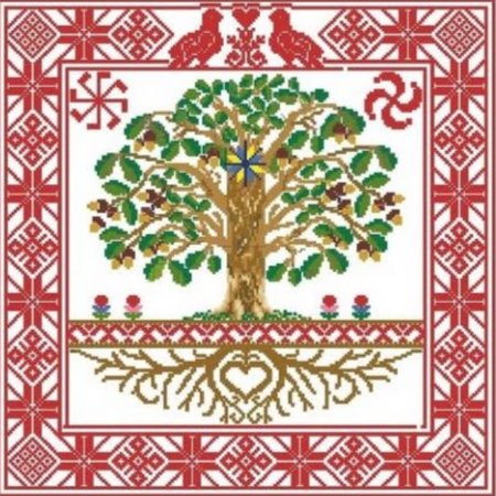 Славянская обережная символика дерево рода
