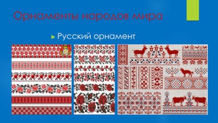 Орнаменты народов мира