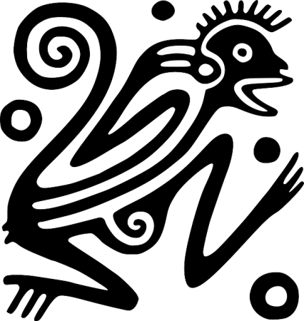 Тотем Хайда тату