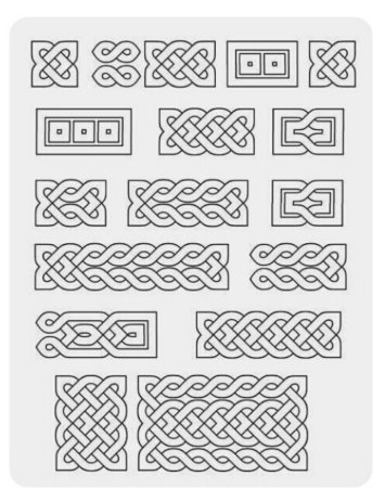 Резьба по дереву Кельтский орнамент