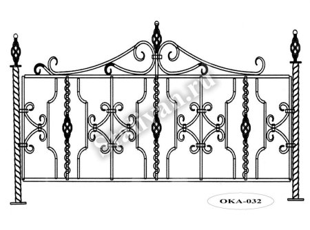 Ажурные ограды эскизы