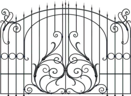 Кованые заборы эскизы